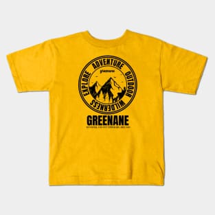 Irish Climbers - Tipperary Ireland, Greenane Mountain Kids T-Shirt